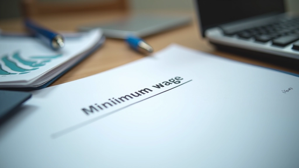 Minimum wage policy documents and economic impact analysis materials